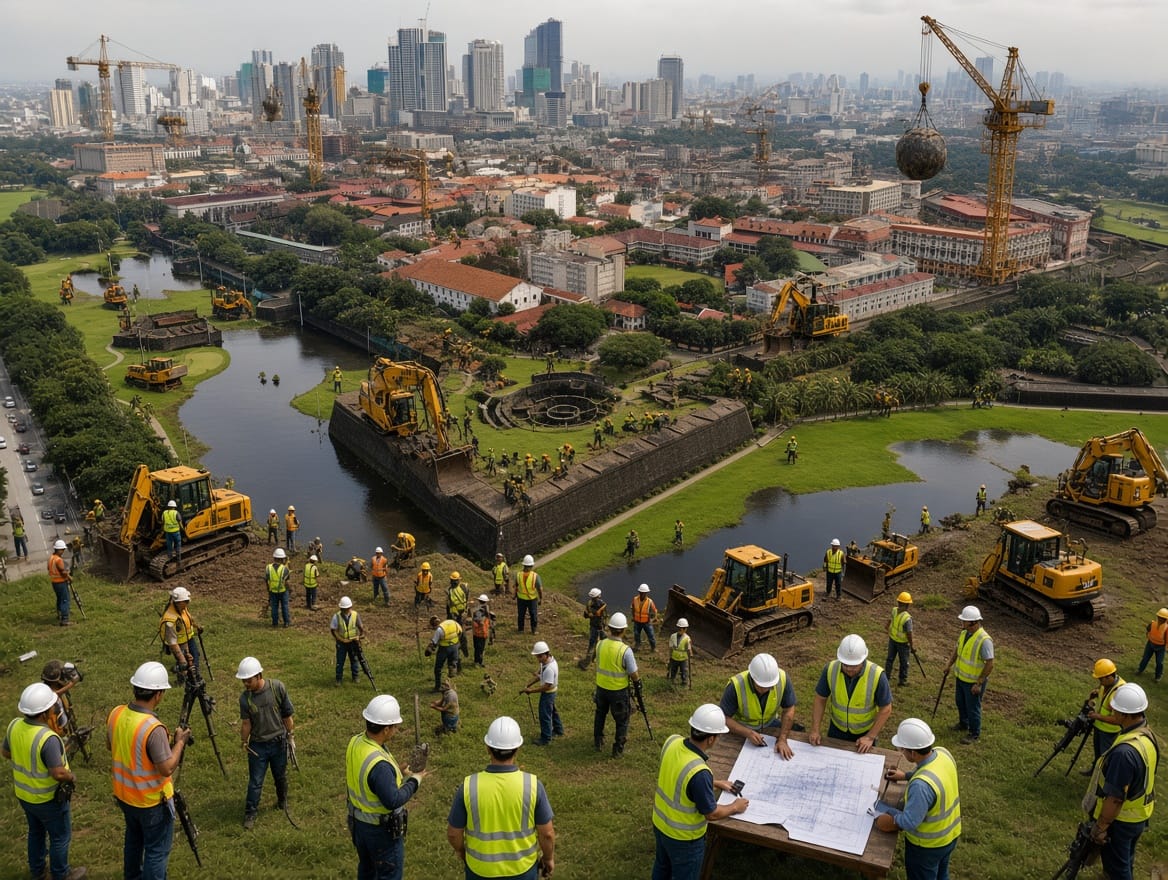 HUMOR: Govt plans to demolish Intramuros to ease traffic