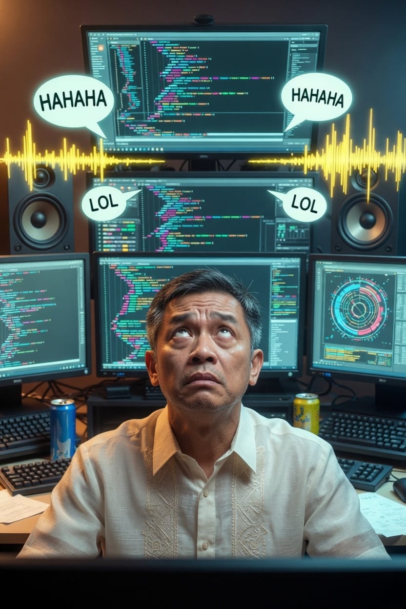 HUMOR: AI designed to analyze Philippine elections keeps laughing hysterically