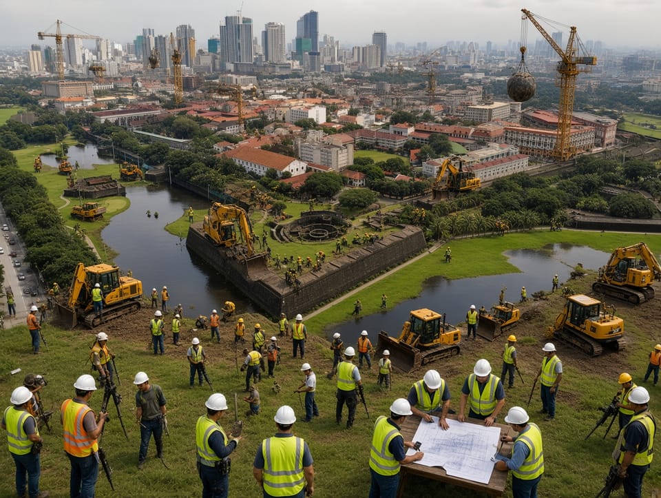 HUMOR: Govt plans to demolish Intramuros to ease traffic
